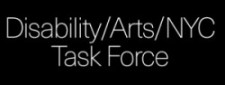 Disability/Arts/NYC Task Force logo